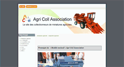 Desktop Screenshot of agri-coll-association.com